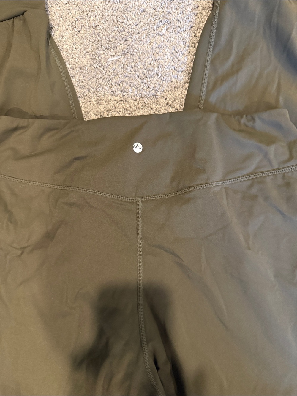 Olive Green Jogger Track Pants - Picture 6 of 6